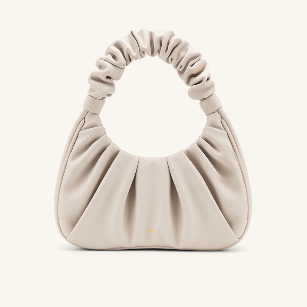 Jw Pei Gabbi Ruched Hobo Handbag - Ivory